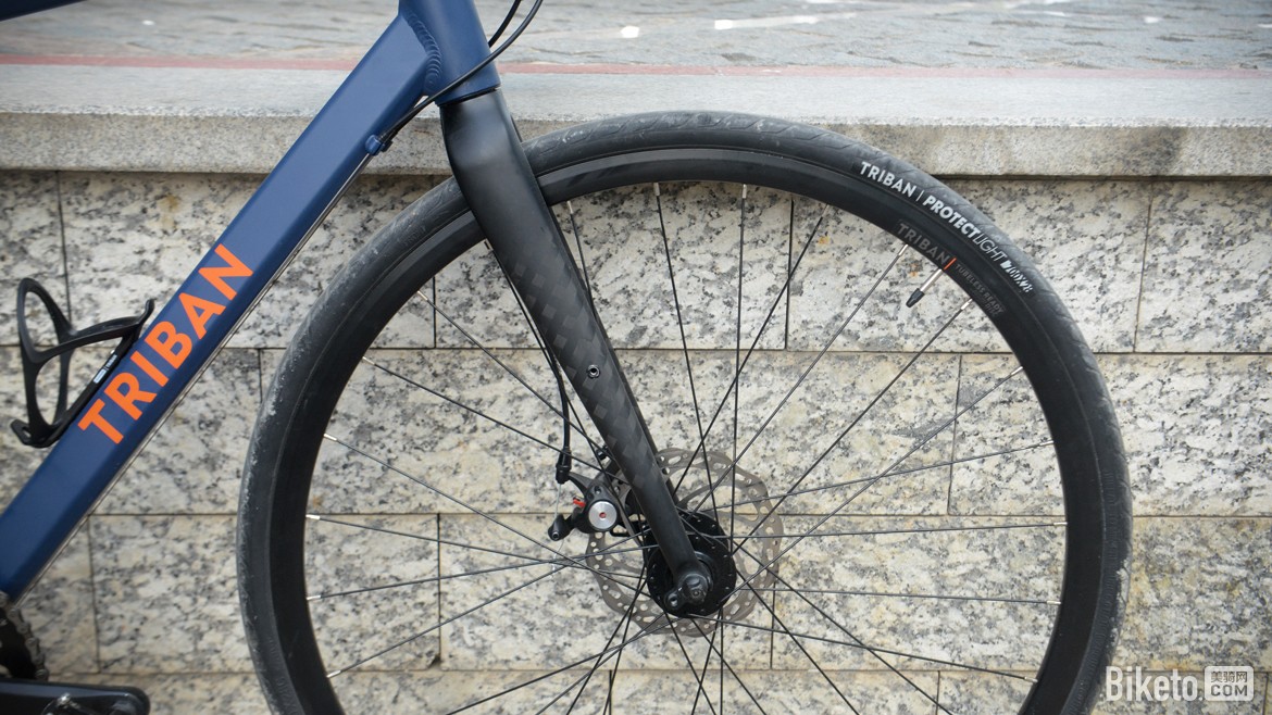 迪卡侬Triban RC120 Disc碟刹公路整车 评价_价格_迪卡侬健身自行车