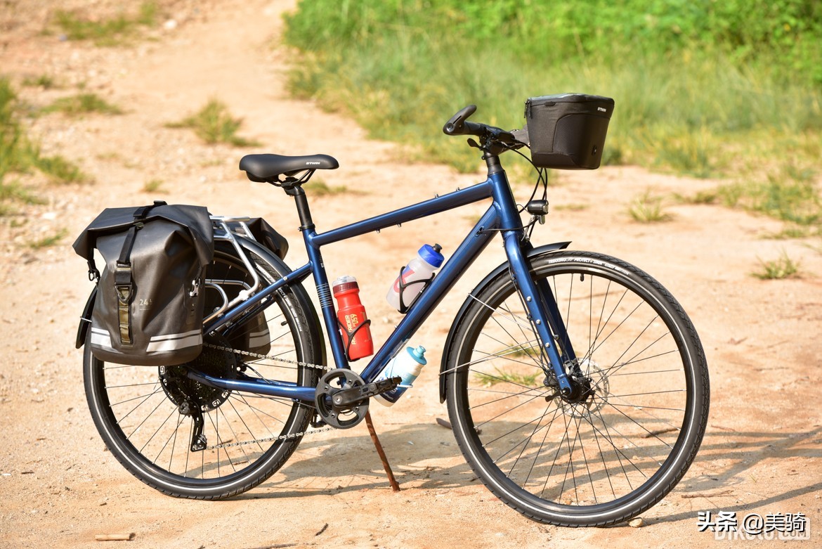 Riverside Touring 520 长途旅行自行车_迪卡侬健身自行车_迪卡侬 Riverside 旅行车推荐