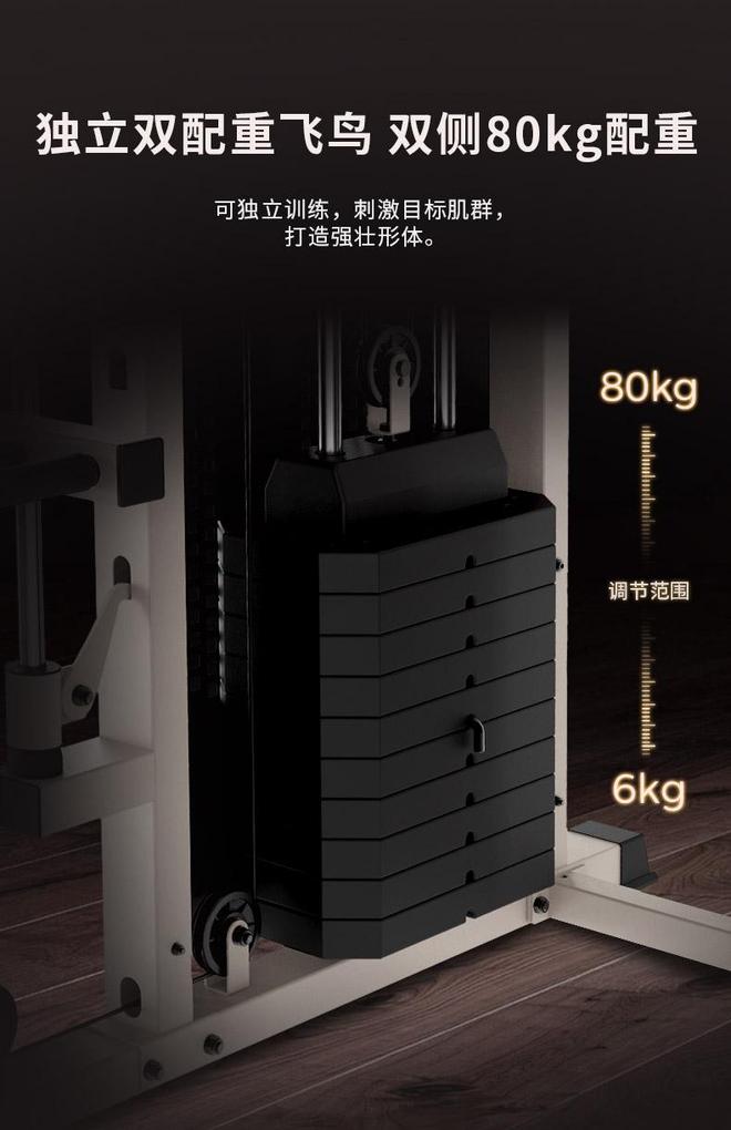 CURE钢铁传奇G80综合训练器家用安全品牌选择_综合训练器选购标准详解_综合训练器训练计划