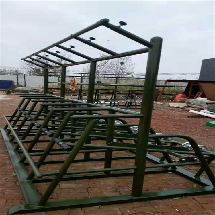 三人综合训练器_心理行为训练场器材厂家_双杠厂家