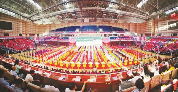 pg国际电子游戏app 佳木斯快乐舞步编创十周年邀请赛，16个省（市）86支代表队参加