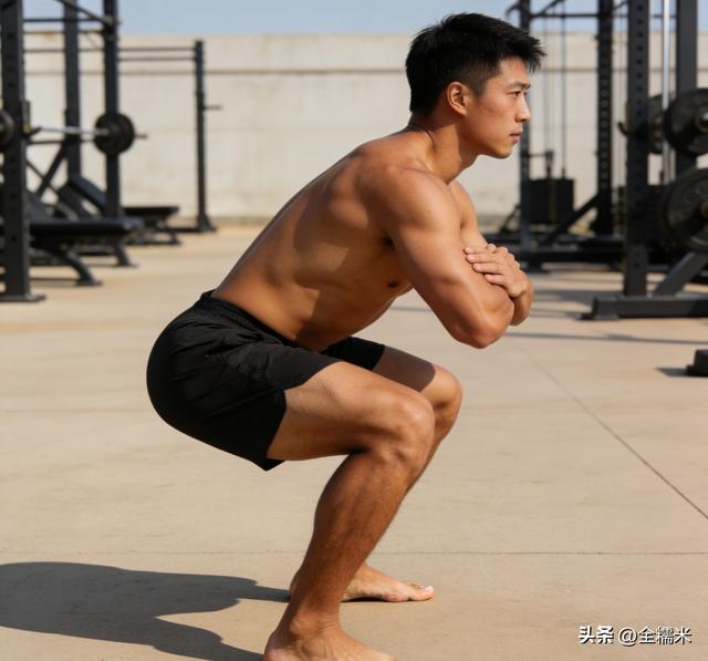 深蹲膝盖疼痛原因_深蹲动作错误_健身蹲的动作有哪些