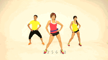 有氧操燃脂_减肥在家运动_运动操